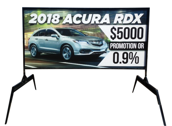 Mobile sign rentals Grande Prairie