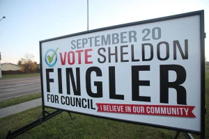 Grande Prairie​ Election Signs