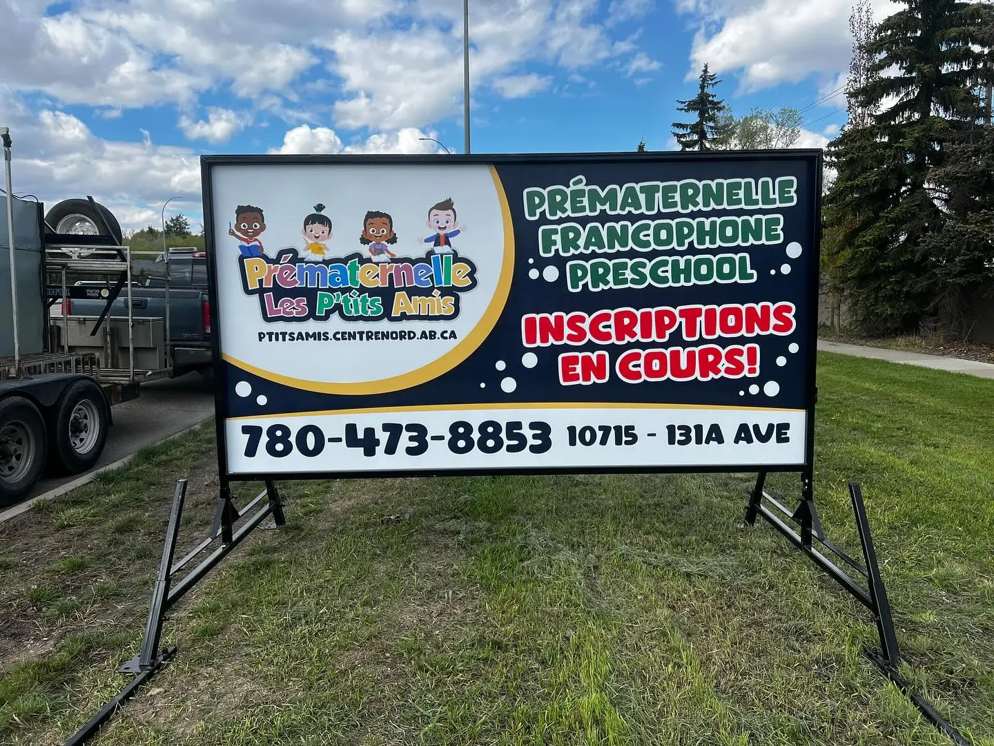 School Signs Grande Prairie